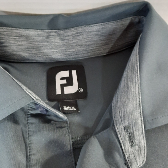 FootJoy Colorblocked 12 Oaks Golf Polo Shirt - Picture 3 of 5